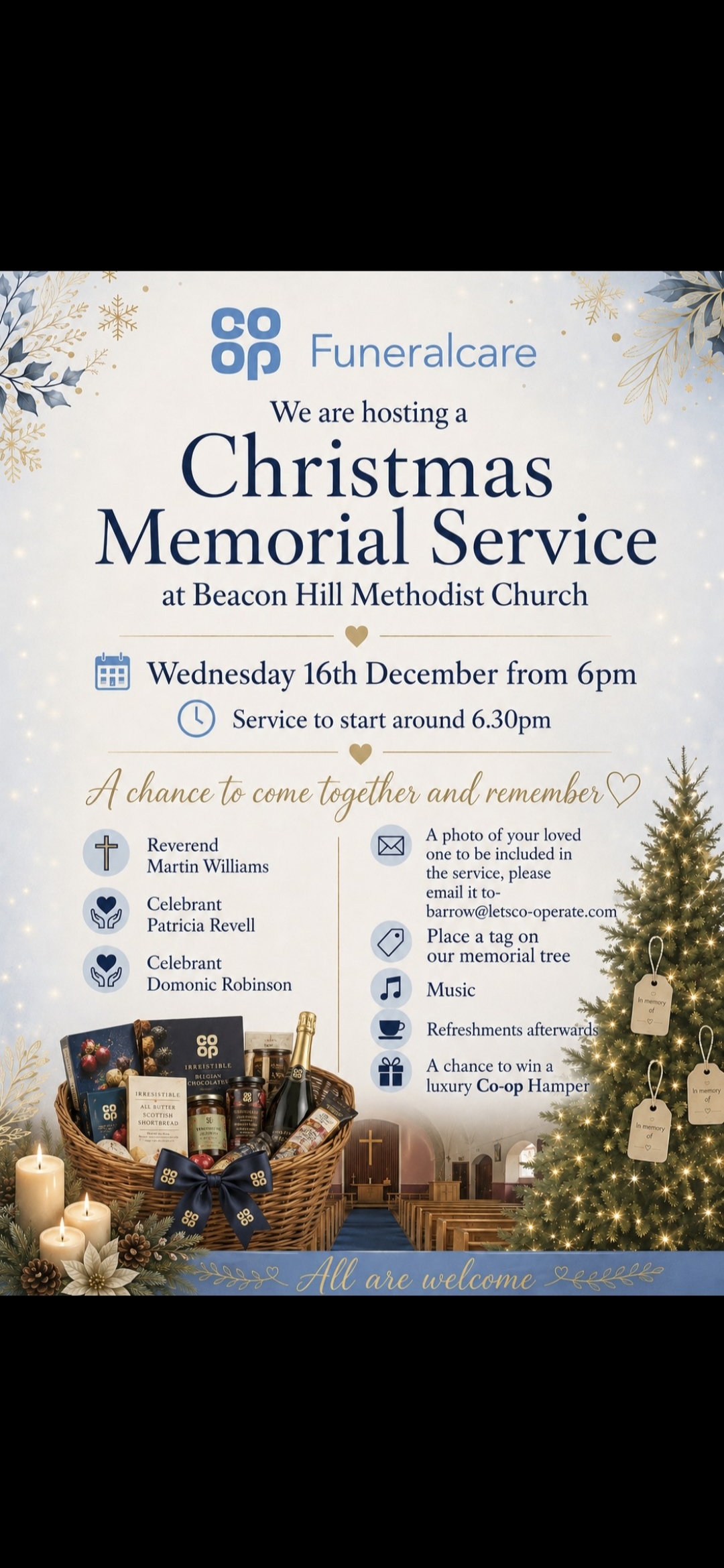 A Christmas Memorial Service at Beacon Hill Methodist Church A Christmas Memorial Service at Beacon Hill Methodist Church