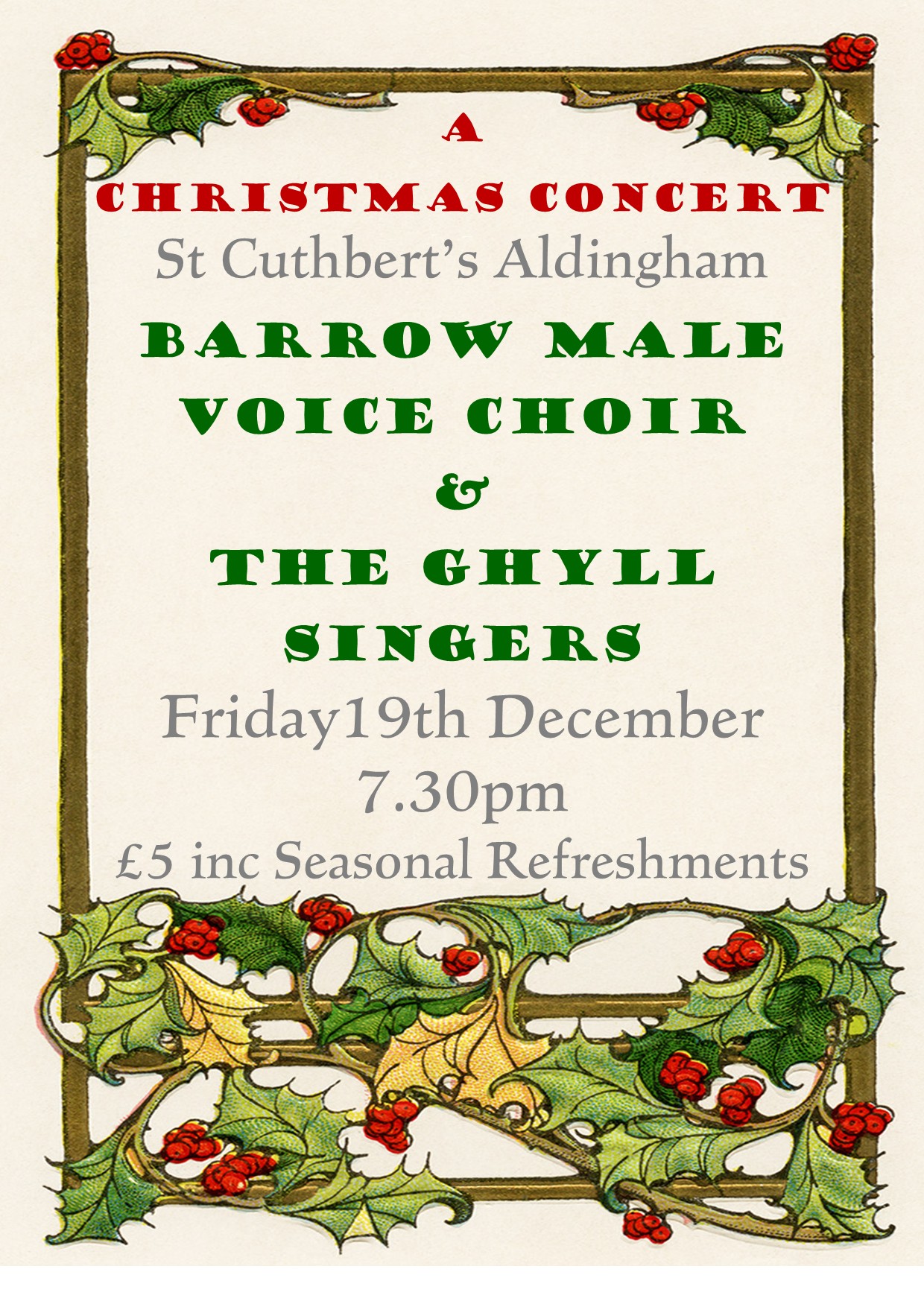 A Christmas Concert at Aldingham Church